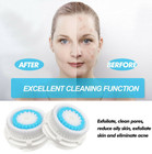 Deep Pore 6-pack Replacement Facial Brush Heads For Clarisonic Mia 1 Mia2