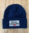 Coors Beanie Banquet Beer Winter Cap Hat In Navy - Nwot