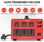 4000 Watt Voltage Converter Transformer Heavy Duty Step Up down Power Converter