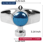 Hourleey 360 Degree Metal Spot Sprinkler  Lawn Sprinklers For Yard  Circle Patte