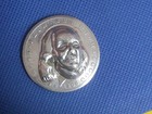 1900 Morgan Silver Dollar Ben Franklin Pop Out Repoussee Coin