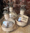 Empty Blanton s Bourbon Bottle Lot  3    Toppers B  A  T  