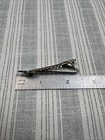 Vtg Silver Tone Tie Clip Tie Bar  Classic Width Bird Design Peace  0346 Nos