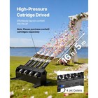 Uimoso Electric Confetti Cannon 4-shot Launcher Dmx512   Remote Party Dj Effect