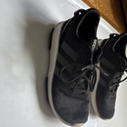 Adidas Cloudfoam Unisex Kids Low Top Mesh Cushioned Sneaker Black Us 5
