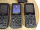 Lot Of 4 Cisco Cp-8821 Wireless Ip Phone Handset Voip Wifi Phones Read