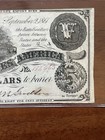 1861  5 Confederate States America Five Dollar Civil War Note Richmond