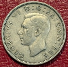 Higher Grade 1948 Great Britain  2 Shillings Coin-nov482