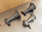 Lot Of 3 Horns Hollywood Wolf Whistle Horn Yoder Hot Rod Rat Rod And Falcon Horn