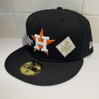 New Era 59fifty Houston Astros 2017 World Series Champs Hat Fitted Blue Size 8