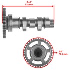 Camshaft Assembly W  Cylinder Valve Gasket Kit Fits Honda Crf250x 2004 2005-2017