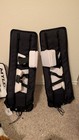 Mylec Street Hockey Goalie Pads W  Blocker And Catcher Full Right White 30 