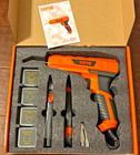 Sunpow Corded Plastic Welder Tool Kit  Plastic Welding Gun  Portable  Hot Staple