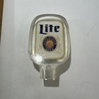Vintage Miller Lite Beer Tap Handle Topper Pull Fine Pilsner Barware Screw On