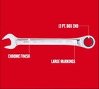 New Craftsman Ratcheting Wrench  Sae   Metric  72-tooth  12-pt  you Choose Size 