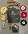 Firefighter Badge Pins Lot 10 Piece 