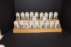 Lot Of 20 Vintage M  J  Hummel Spice Jars  1987  Used Vg Cond