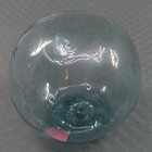 Vintage Japanese Hand Blown Nautical Fishing Ball Glass Float Blue-green Teal 3 