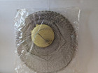 Collapsible Floating Wire Fishing Basket Gold Zinc 19  X 30 