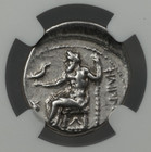 Philip Iii Ar Drachm Kingdom Of Macedon Greek Silver Coin 323-317 Bc - Ngc Ch Vf