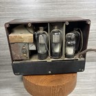 Vintage 1932 Kadette Model H Gothic Bakelite Tube Radio International Parts Only