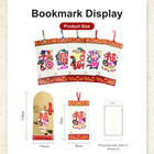 Chinese Paper-cut Bookmark  Handmade Cultural Gift For Book Lovers With Gift Bag