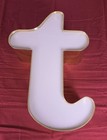 15  Tall Letter Sign  t    Salvaged  