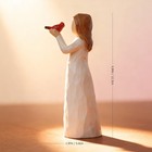 Angel Cardinal Figurine Hand Painted Sculpted 1pc Sympathy Home Decor Gift