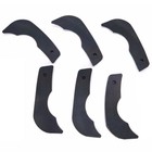 2x Rubber Grip Thumb Rear Back Cover Replacement Part For Nikon D90 Camera Dslr