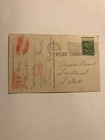 Vintage Linen- Black Hills  South Dakota Post Card  used