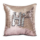 Sequins Pillow Cover Mermaid Glitter Case Waist Throw Sofa Cushion Home Decor