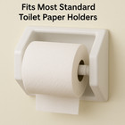 2-pack Toilet Paper Roller     Spring Loaded  Universal Fit  Easy Installation