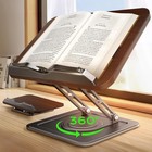 Book Stand For Reading  Adjustable Book Holder With 360  rotating Bases  Ergon   