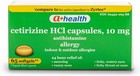 Cetirizine Hcl 10 Mg Liquid Gels  Antihistamine For 24 Hour Allergy Relief  6   