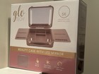 Glo Tech Beauty Case With Led Mirror Pink New In Box