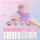 Kids Inline Skates With Light Up Wheels Roller Blades For Beginner Skates Us