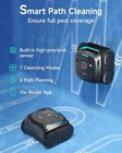 Wybot C2 Robotic Pool Cleaner  Cordless Pool Vacuum For Inground Pools