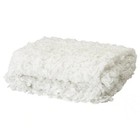 Ikea Ofelia Blanket White 130x170cm  51x67   Soft Stretch Washable 601 738 56