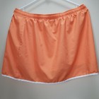 Athleta Orange Wrap Tie Waist Skirt Skort Built In Shorts Sz L Style 32123