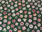 Cotton Quilt Sew Fabric Digital Print Christmas Cookies Soft Brushed Cotton Bty