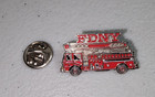 Fdny Fire Truck Lapel Pin  Hat Pin  Tie  Tack 1-in
