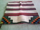 Navajo Wool Double Saddle Blanket