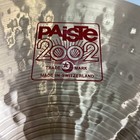 Paiste 2002 Classic Cymbal Power Ride 22-inch 1062922 - Bronze