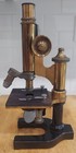 Antique E  Leitz Wetzlar Brass Microscope No  70604  1800 s