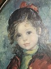 Bridget Print By John Stervernlarge Wood Frame 36   high 24 wide