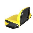 Seat Assembly Vinyl Yellow Fits John Deere 4050 4240 4250 4430 4440 4450 Ar81034