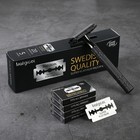 100 Matgicol Double Edge Safety Razor Blades - Premium Platinum Swedish Steel