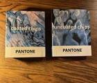 Pantone Coated And Uncoated Chips Two Color Book Set New Vtg Unused Rare