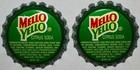 Soda Pop Bottle Caps Lot Of 12 Mello Yello Coca Cola Plastic Lined New Old Stock