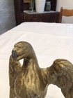 Antique Pilot House Cast Iron Gold Painted Eagle